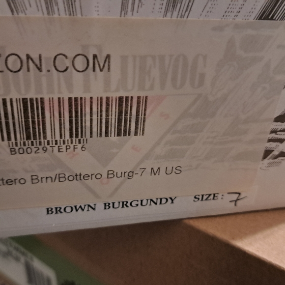 John Fluevog Alli Bottero Brown/Burgundy size 7 Mary Janes - Picture 6 of 6
